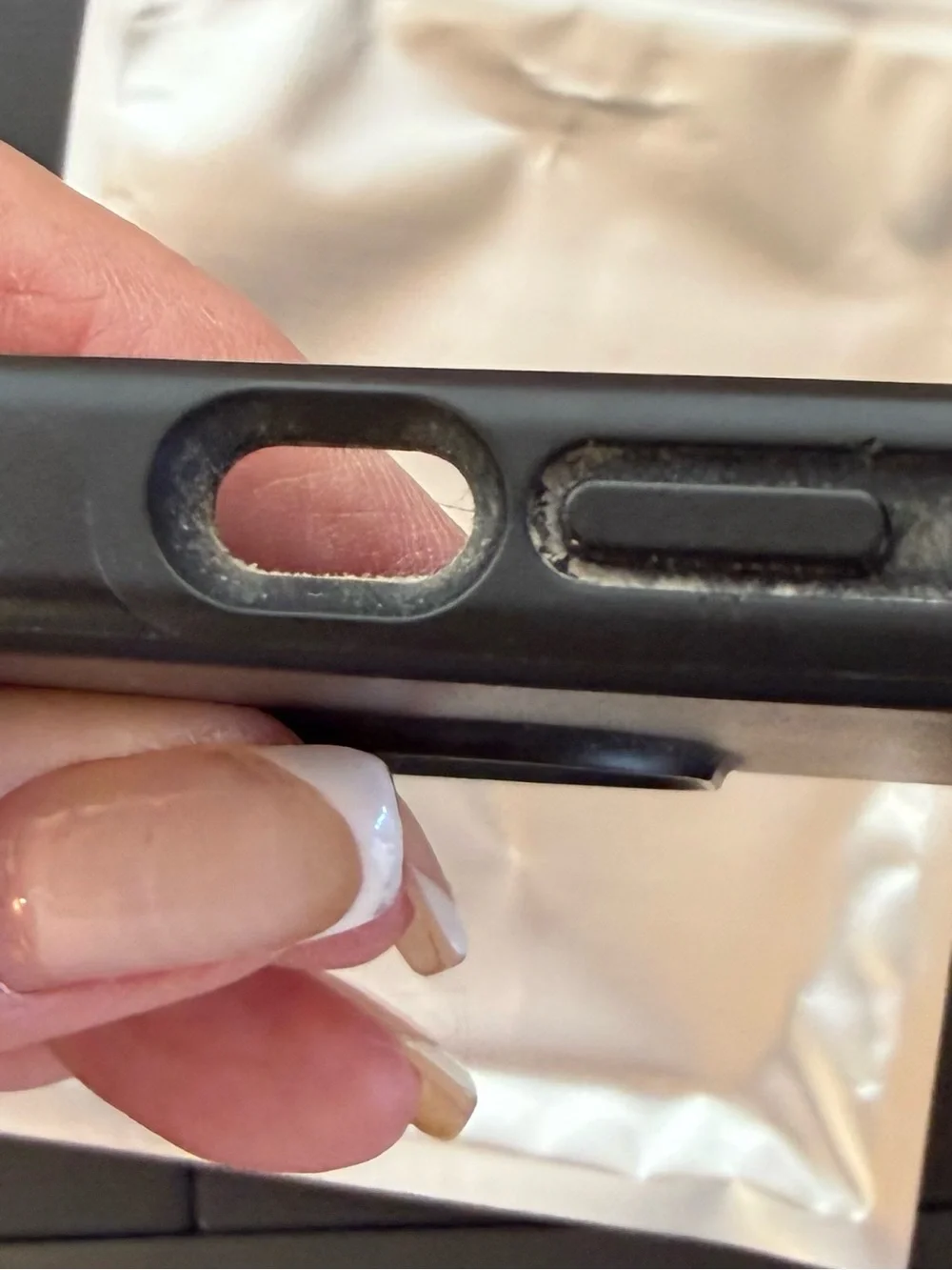 Incipio Black Protective Iphone 15 Case with Raised Button Covers